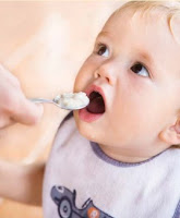 feeding infant